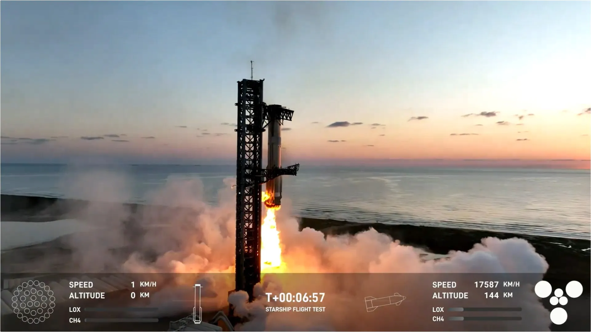 SpaceX testa com sucesso recuperação de foguete enviado para o espaço - img