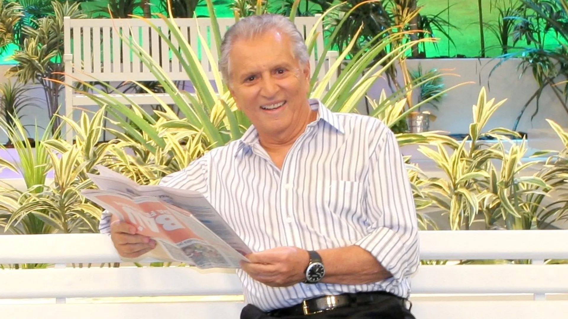 Carlos Alberto de Nóbrega é internado, e SBT adia gravação de 'A Praça É Nossa' - img