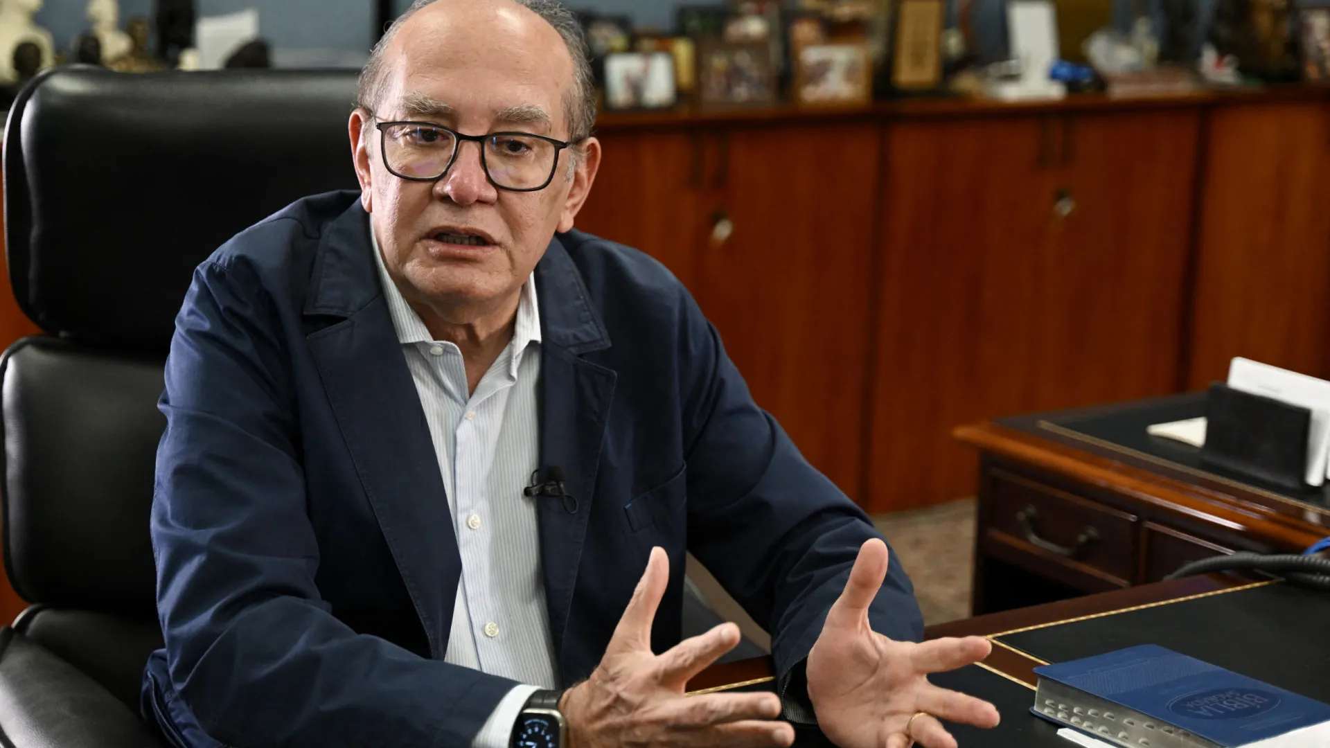 Gilmar fala em 'resistência democrática' e critica big techs após ofensiva de Trump - img