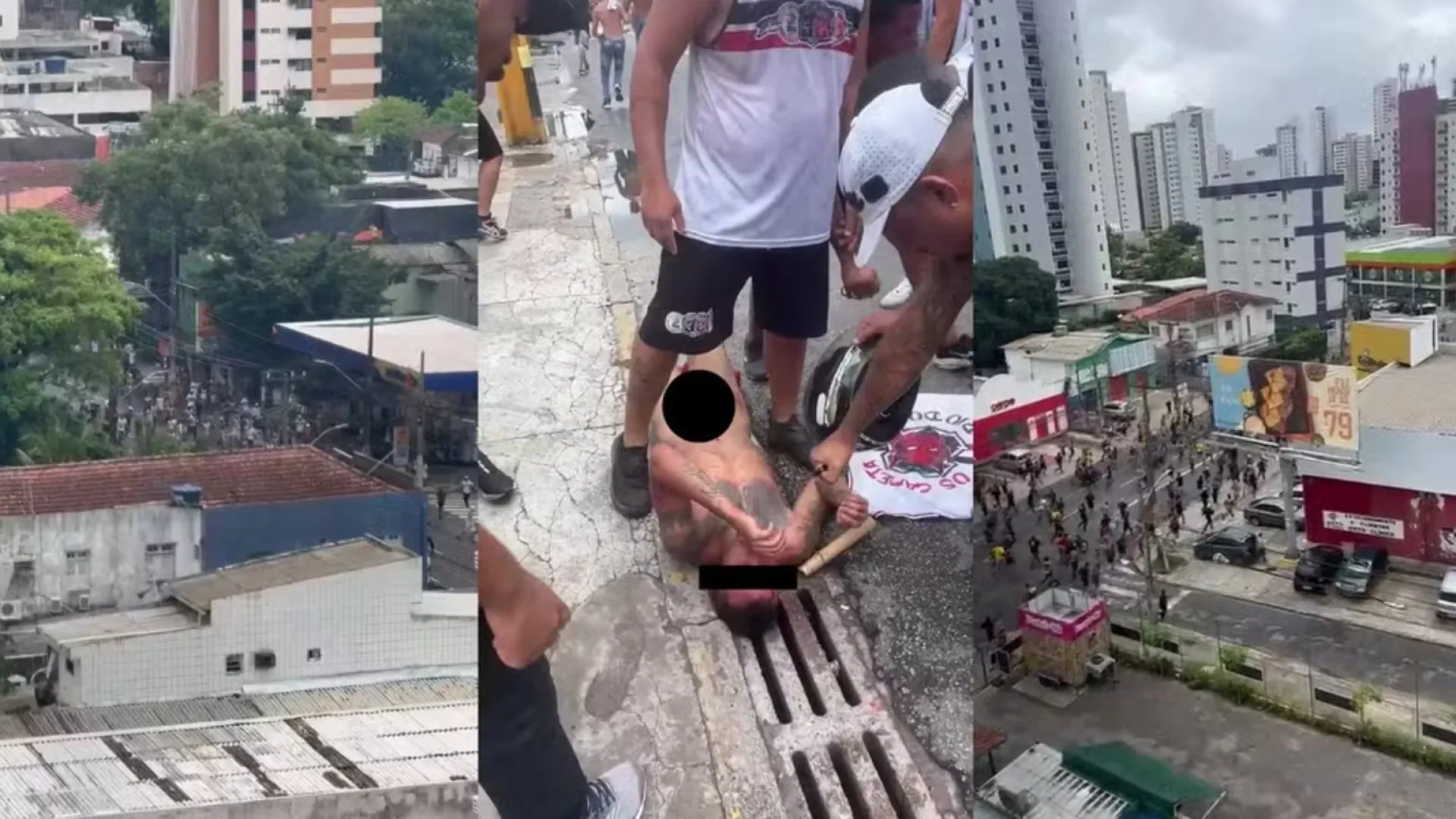 Homem sofre violência sexual em briga de torcidas em Recife - img