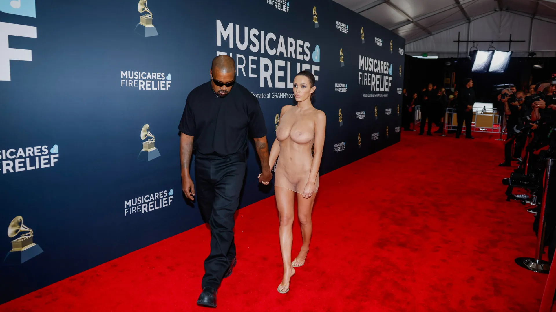 Kanye West comemora ver nome de Bianca Censori como o mais pesquisado no mundo - img
