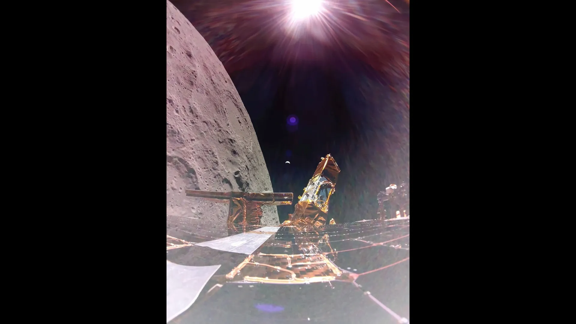 Sonda Blue Ghost se aproxima da Lua e captura imagens impressionantes - img