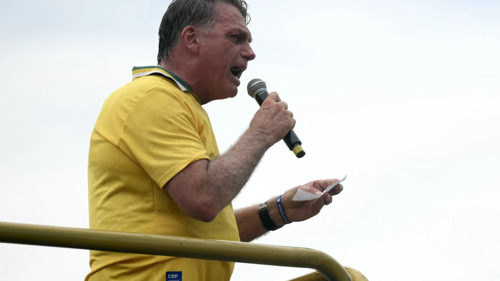 Bolsonaro diz em ato em Copabacana que será um 'problema' para o STF 'preso ou morto' - img
