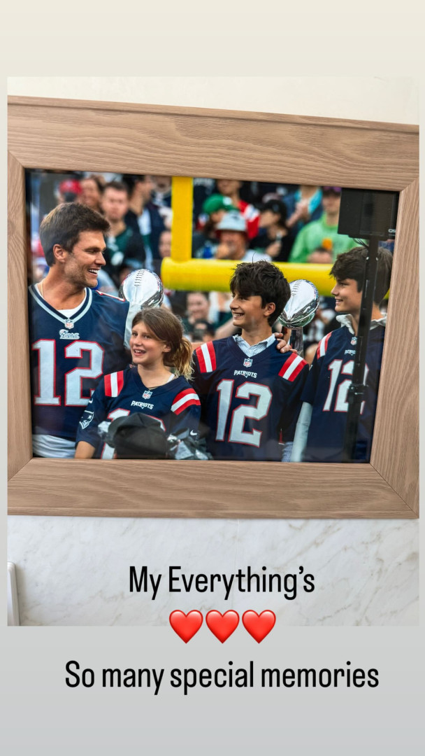 "Meus tudo". A ternurenta partilha de Tom Brady - img