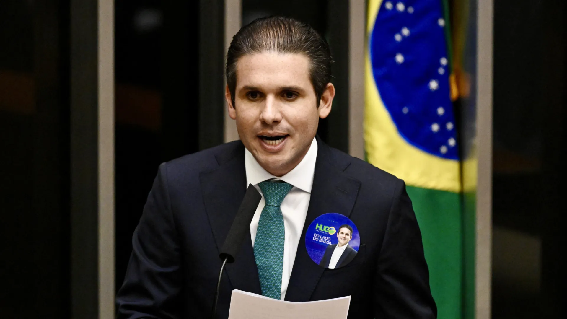 Hugo Motta critica ataques ao STF, mas defende corrigir 'exagero' em penas do 8 de janeiro - img