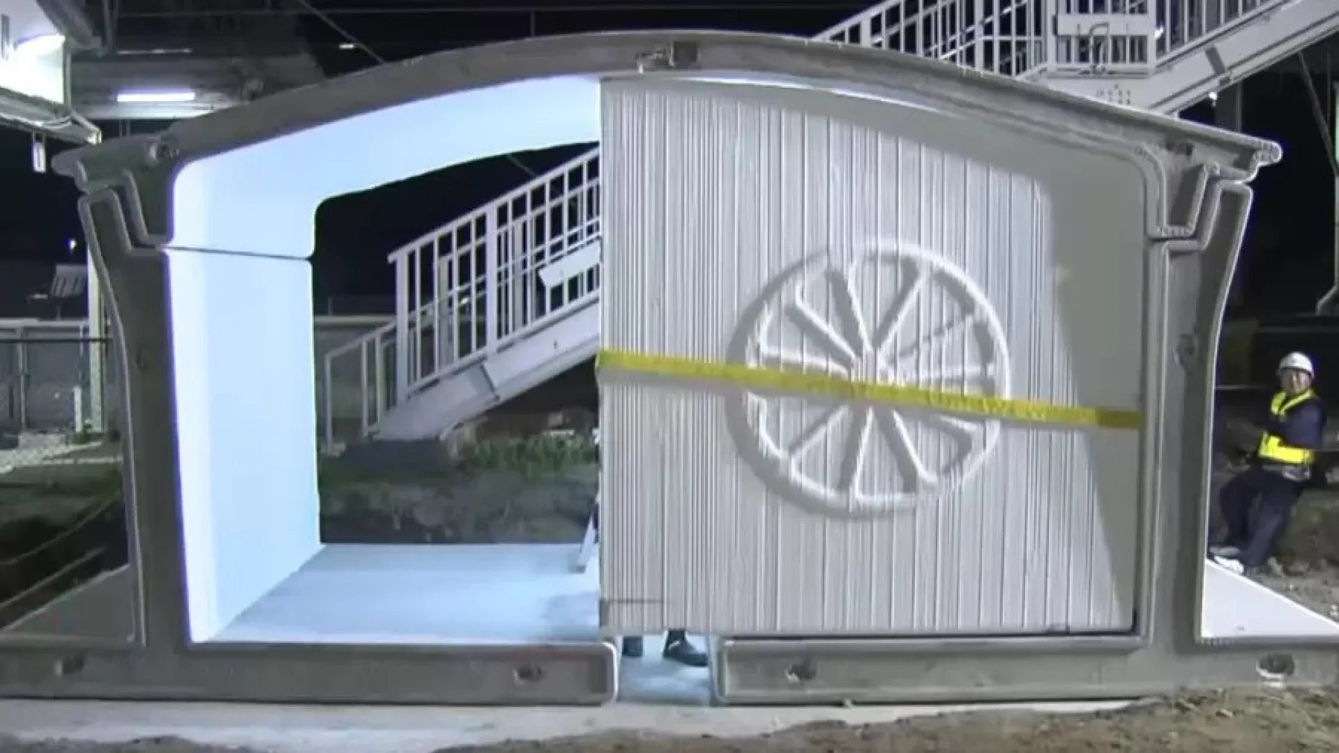 Com impressão em 3D, Japão monta nova estação de trem em 3 horas - img