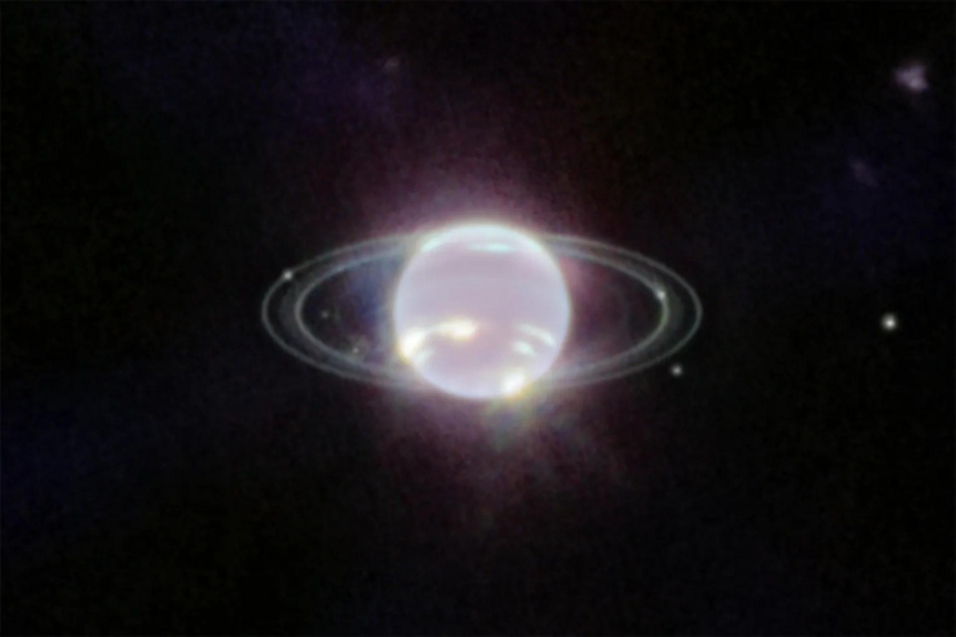 Telescópio James Webb consegue captar auroras em Netuno; veja - img
