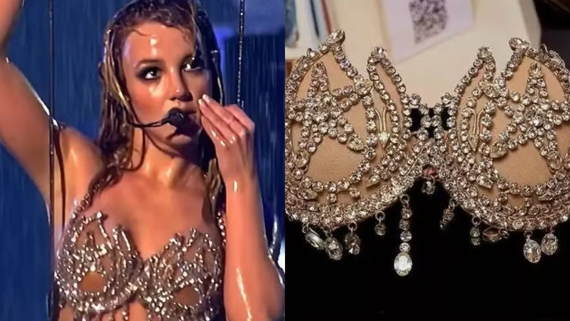 Top de cristais usado por Britney Spears em 2001 é leiloado por R$ 440 milhões - img