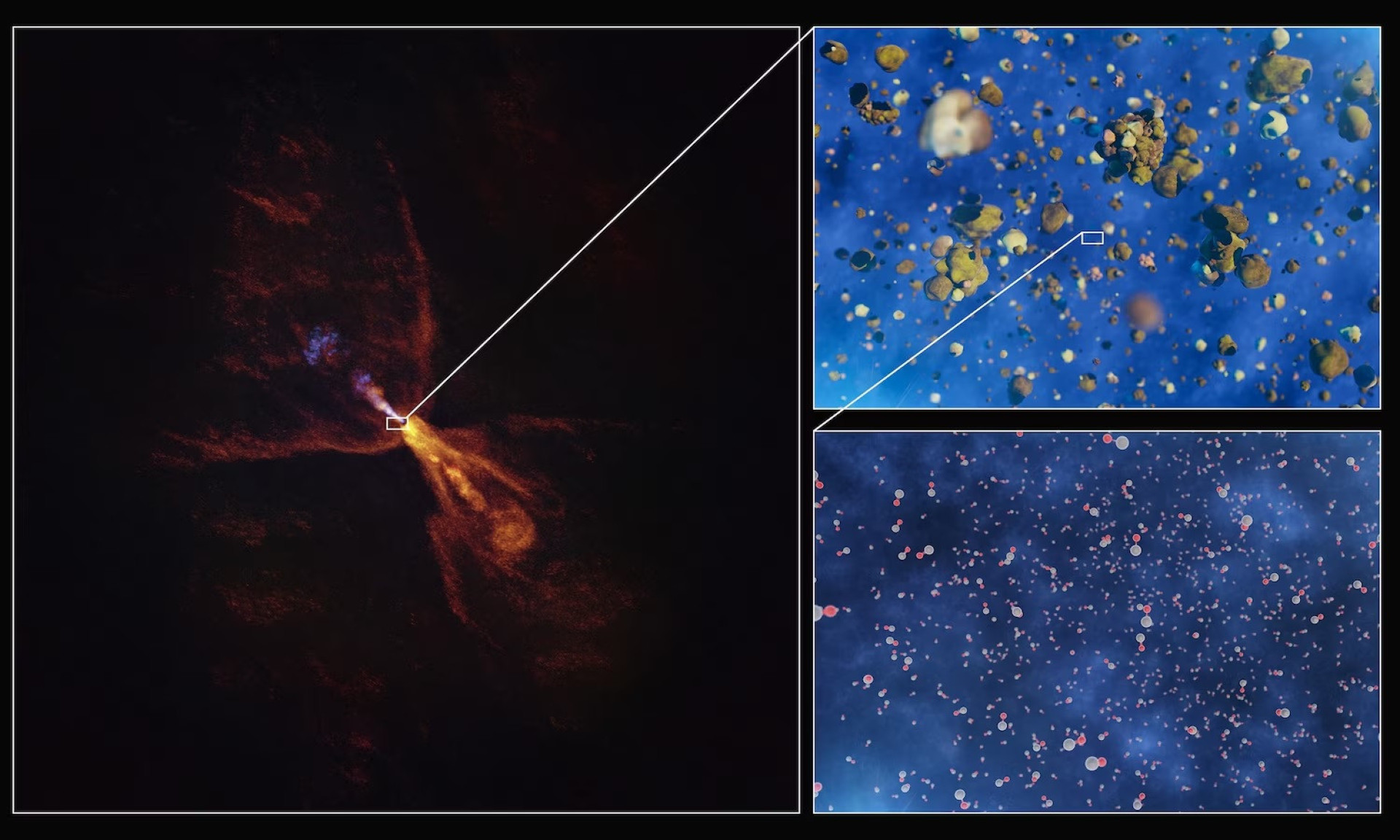 Astrônomos testemunham surgimento de um novo sistema solar pela 1ª vez - img