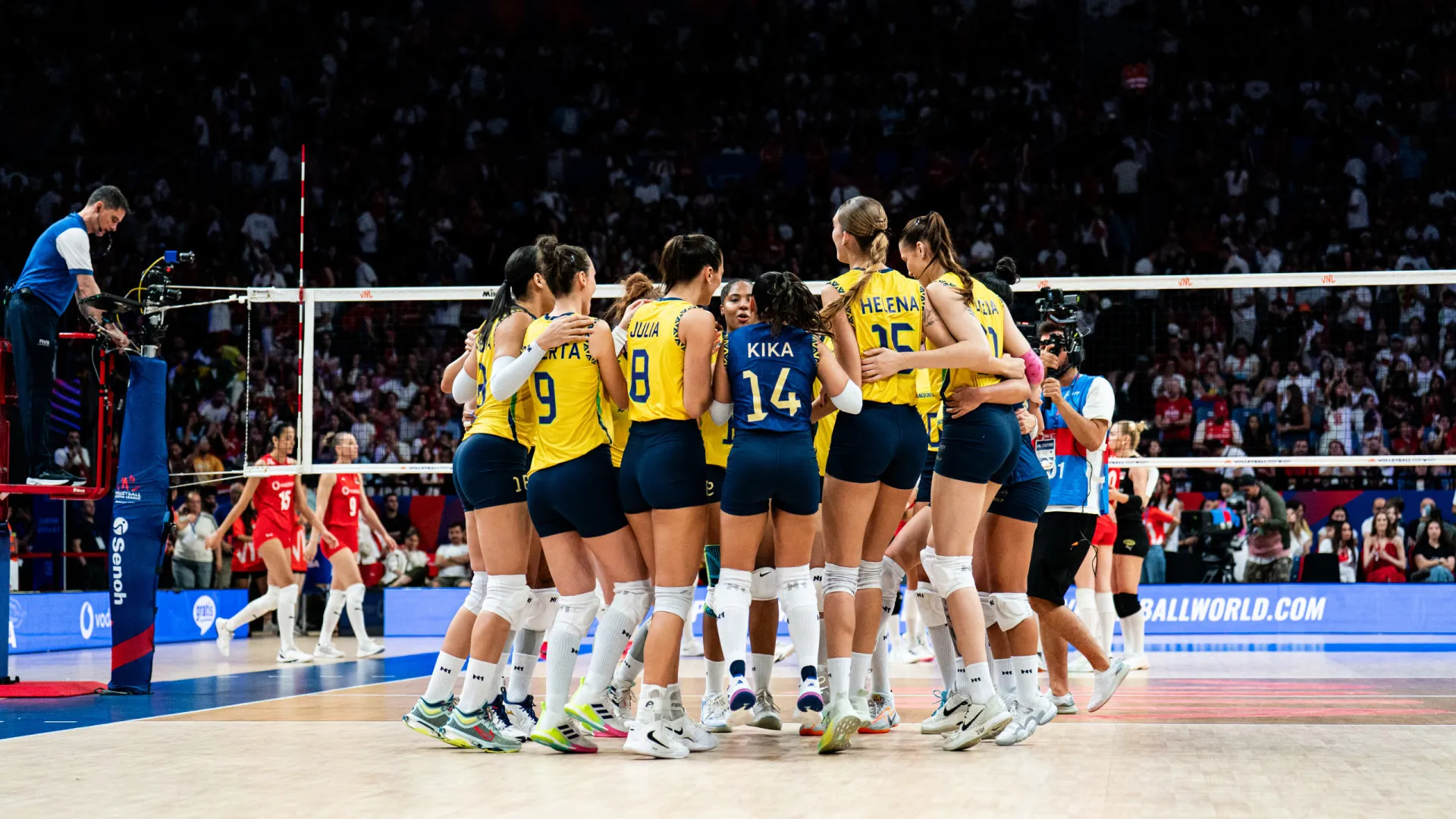 Brasil vence Porto Rico no Mundial de vôlei e encerra fase de grupos com 100% de aproveitamento - img