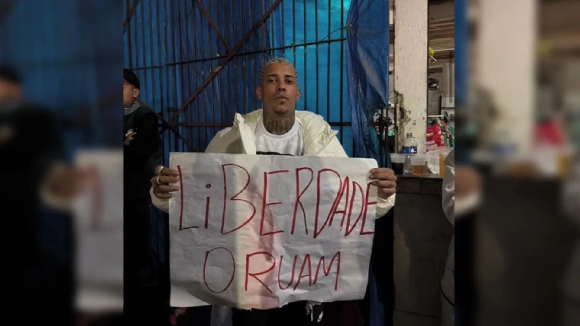 MC Poze vai à presídio protestar e pede libertação de Oruam da prisão; veja vídeo - img