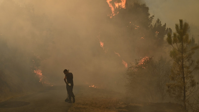 Tornado de fogo é registrado em incêndio em Portugal; veja as imagens - img