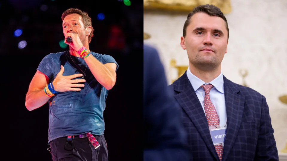 Chris Martin é detonado por 'defender' Charlie Kirk: "É o Huck britânico' - img