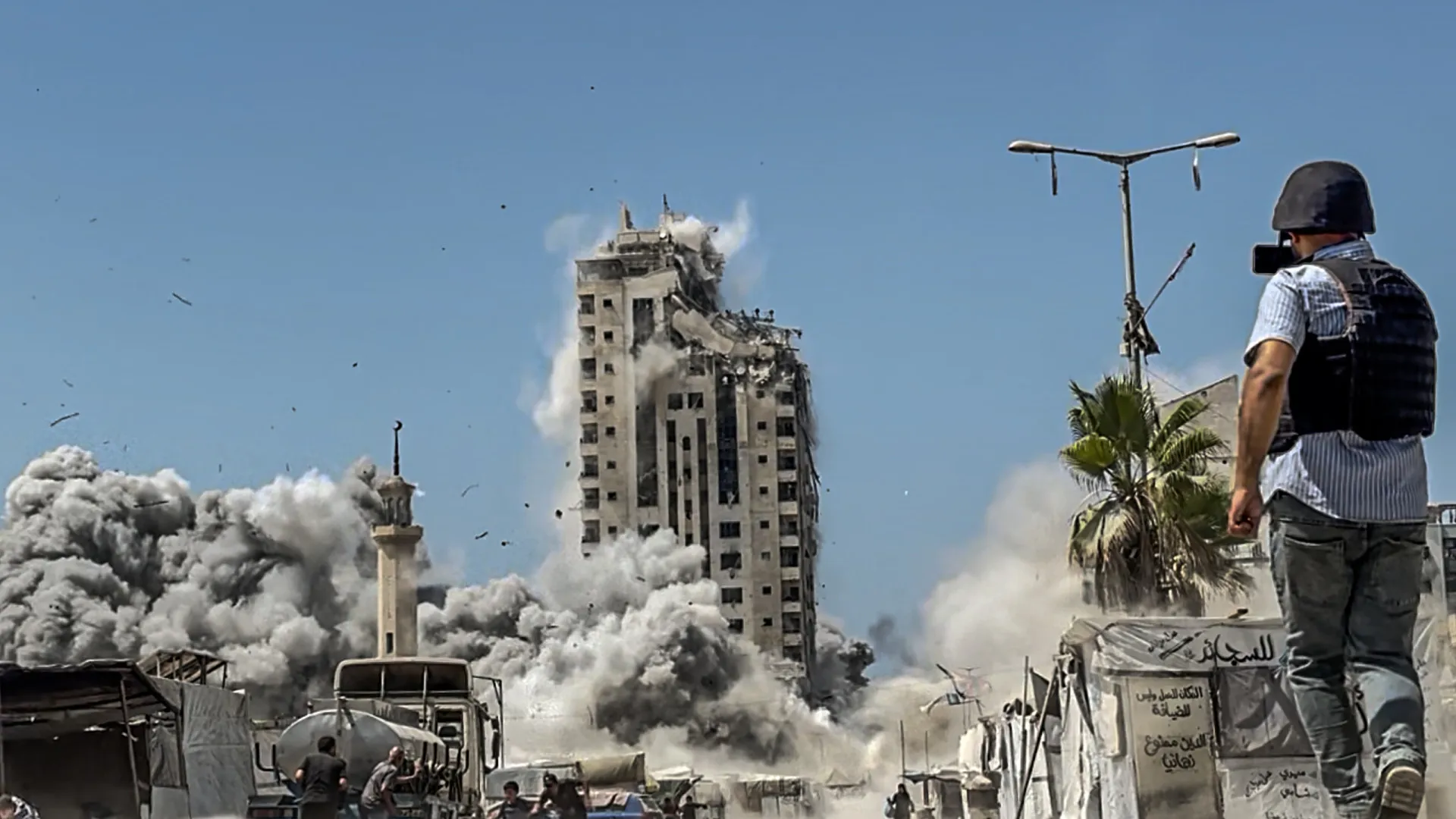 Israel alerta para ataque iminente a edifício alto da Cidade de Gaza - img