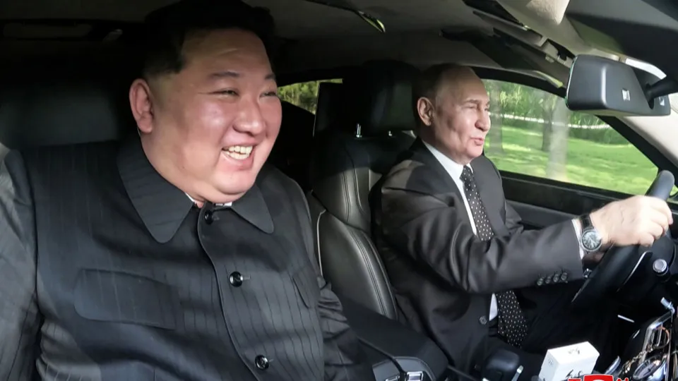 Líder norte-coreano dá "apoio total" a Putin e quer reforçar cooperação - img