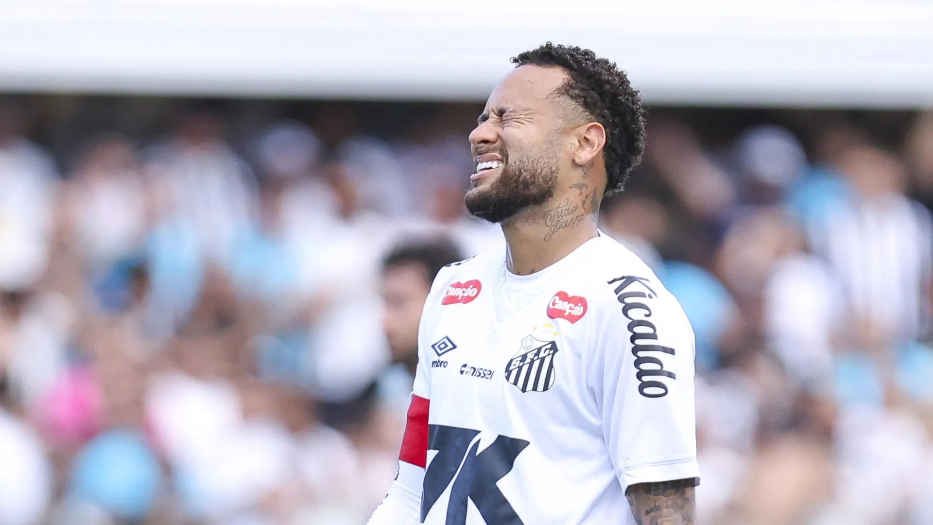 Neymar tem lesão na coxa e desfalca o Santos contra o São Paulo - img