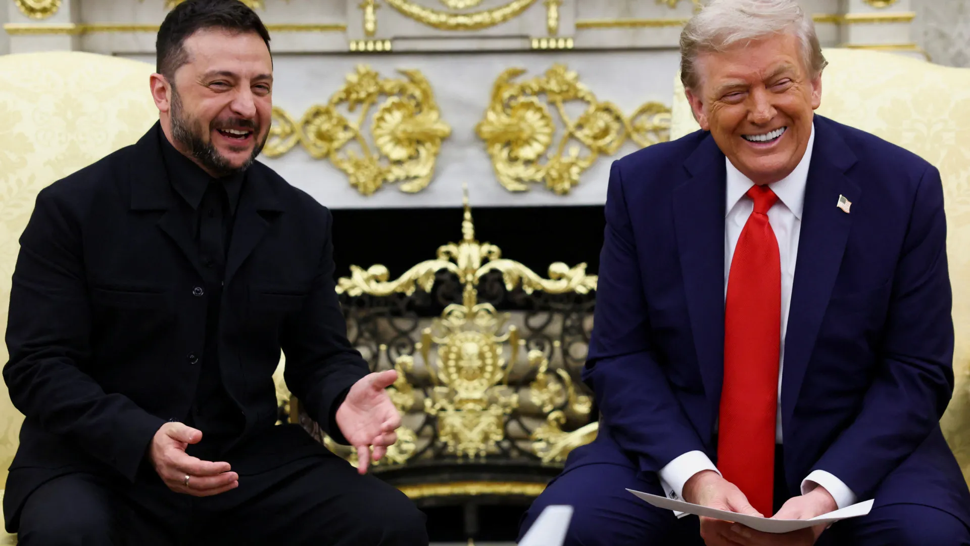 Terno de Zelensky? "Eu mudei, mas você está com o mesmo" - img