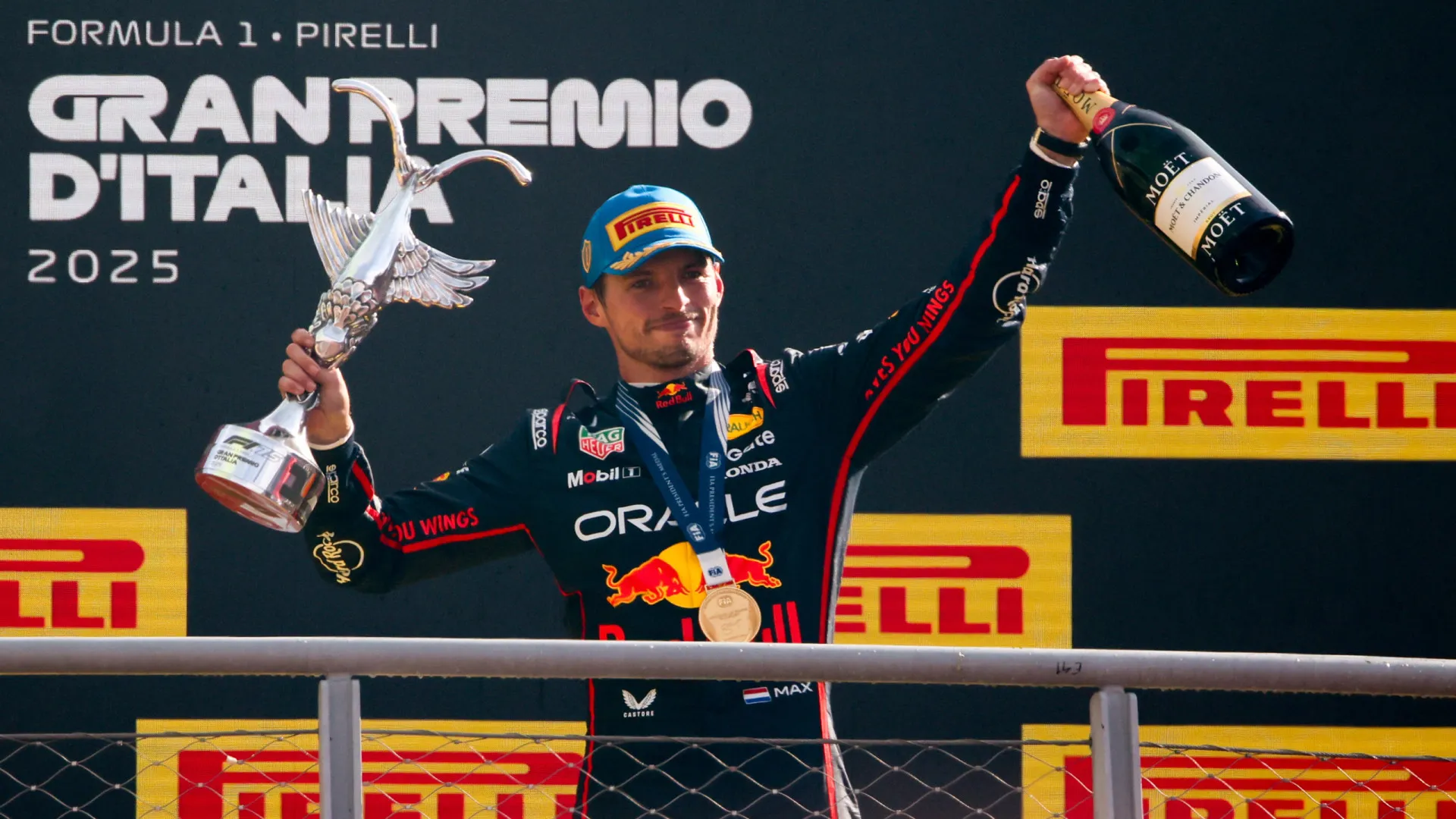 Verstappen supera McLaren e vence agitado GP da Itália de Fórmula 1; Bortoleto termina em 8º - img