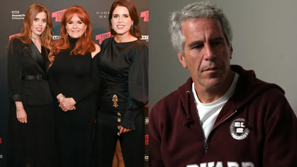 Sarah Ferguson teria celebrado saída de Epstein da prisão com as filhas - img