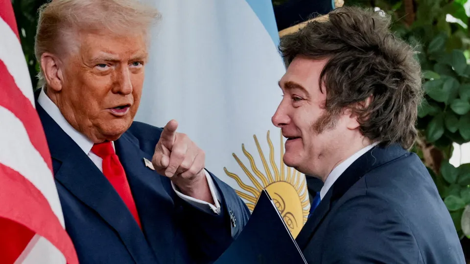 Milei teve 'muita ajuda' dos EUA para vencer eleições legislativas, diz Trump - img