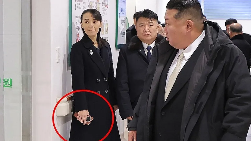 Aparelho dobrável usado por irmã de Kim Jong-un gera suspeitas - img