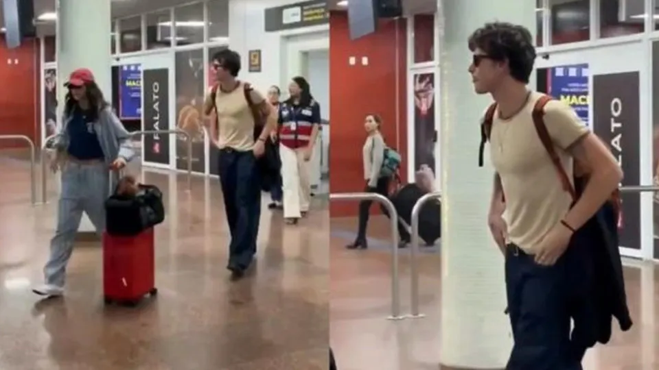 Bruna Marquezine e Shawn Mendes chegam juntos a Maceió - img