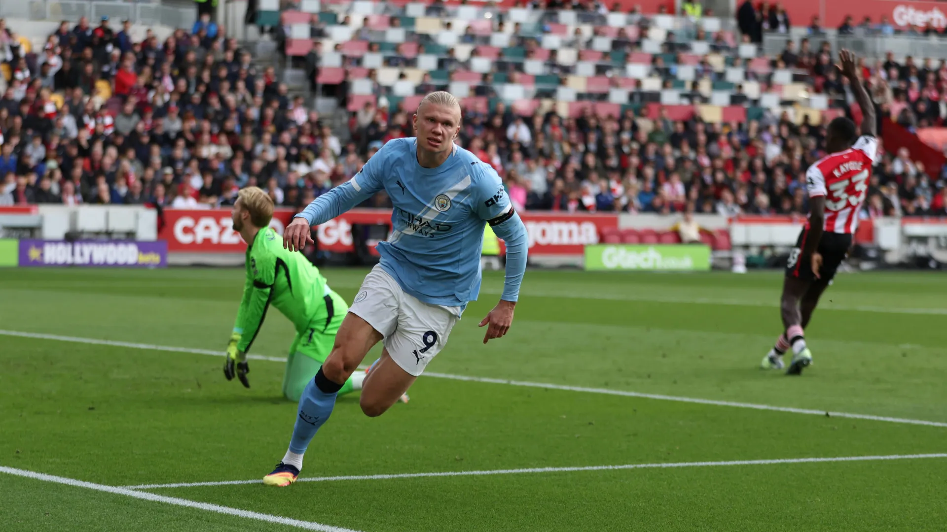 Haaland faz 2, City vence Crystal Palace e segue caça ao Arsenal no Inglês - img
