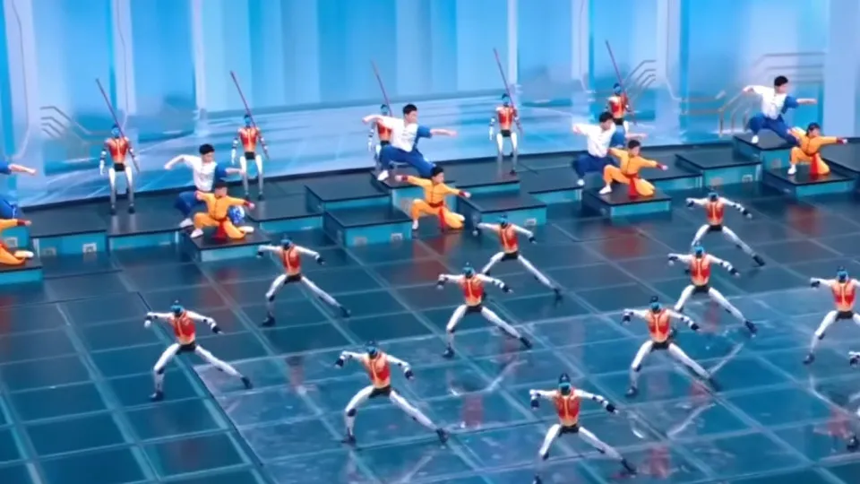 Acrobacias de cair o queixo! Robôs dão show de kung fu na China; assista - img