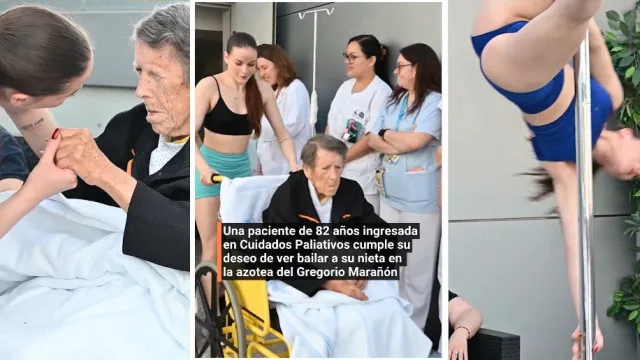 Doente dos Cuidados Paliativos sai para cumprir sonho de ver neta dançar - img